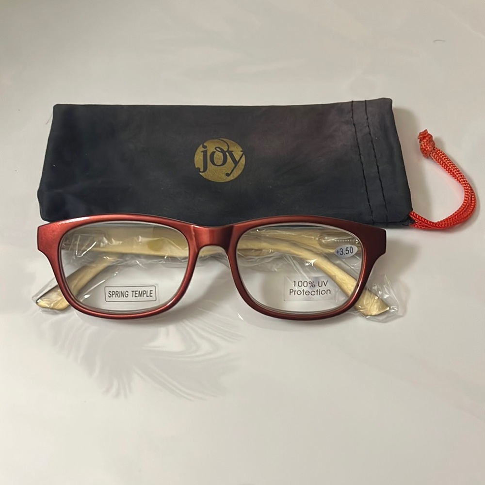 Joy Mangano +3.50 Reader glasses